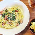 麻's cooksnap of when they made 簡単ズボラ！ワンパンクリームパスタ.