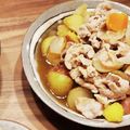 麻's cooksnap of when they made 新じゃがで肉じゃが♪.