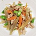 しーくれっと・らいふ's cooksnap of when they made ピリ辛☆野菜鶏そぼろ.