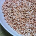 モアイちゃん's cooksnap of when they made 我が家のおやつの定番☆煎り玄米.
