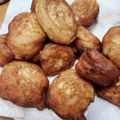 ちっず's cooksnap of when they made 材料3つ＊豆腐とバナナの揚げないドーナツ.