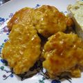 kanadekaze's cooksnap of when they made 【基本】＋ 鶏つくねの照り焼き ＋.