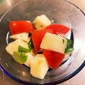 のえもゆ's cooksnap of when they made 長芋トマトの韓国風サラダ.