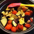 のえもゆ's cooksnap of when they made なす・ズッキーニ・トマトのポン酢あんかけ.