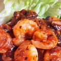 Cｈoｃo's cooksnap of when they made 冷凍エビで簡単エビチリ.