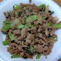 みぃくんのママ's cooksnap of when they made 小松菜と挽肉のピリ辛オイスター炒め.