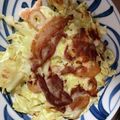 ちゃ〜♪'s cooksnap of when they made 米粉でお好み焼き.