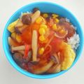 クック6U7INU☆'s cooksnap of when they made 幼児にも◎天津飯風どんぶり.