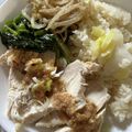 ネーネ８'s cooksnap of when they made 炊飯器でカオマンガイ(ナンプラー不使用).