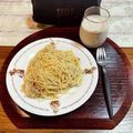 ももいろふらみんご's cooksnap of when they made 胡椒とチーズのパスタ: カチョエペペ.