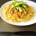 ペペロン✪ω✪らっち's cooksnap of when they made 甜麺醤なしでも！本格ジャージャー麺☆.