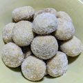 ちぇるしぃ。's cooksnap of when they made m焼くまで１０分！スノーボールクッキー.