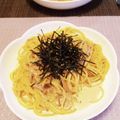 ＴＯＭＯ ＹＵ's cooksnap of when they made なめ茸クリームパスタ.