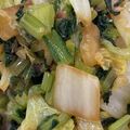 クックI1FJ57☆'s cooksnap of when they made 白菜・小松菜のおかか和え♪炒めて香り豊か.