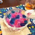 ねこにゃん's cooksnap of when they made 紫陽花ムースゼリー☆ 夏にキラキラ.