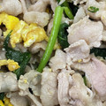 ARKHRFM's cooksnap of when they made 【あっさり】豚バラ肉とほうれん草の卵炒め.