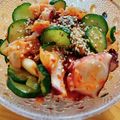 にじいろリンゴ's cooksnap of when they made ごま油が香る旬のキュウリタコキムチ.