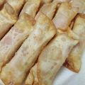 ひろちゃん☆ママ's cooksnap of when they made 餃子の皮で♪チーズスティック.