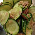 クックE87KH7☆'s cooksnap of when they made ズッキーニの白だしあえ.