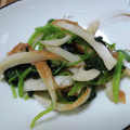 orangepeal's cooksnap of when they made 三つ葉とちくわのわさび醤油和え.
