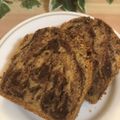 bourgeon's cooksnap of when they made 米粉マーブルパウンド.