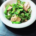 クックJ78ZBL☆'s cooksnap of when they made 鶏胸肉とピーマンのオイスターソース炒め.