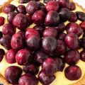 ピッコロ5's cooksnap of when they made チーズカスタードdeさくらんぼのタルト.