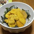 QPはにー's cooksnap of when they made 生うに丼.