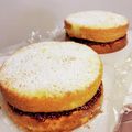 ハチ8コロ8's cooksnap of when they made ヴィクトリアサンドイッチケーキ*SOFT.
