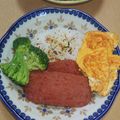 2児ママみきてぃ's cooksnap of when they made 沖縄の味♪スパム卵（ポーク卵）.