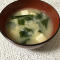 puniＫ's cooksnap of when they made 我が家の定番☆えのきのお味噌汁.