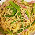 ホワイトちょこ's cooksnap of when they made 簡単！アスパラとベーコンのペペロンチーノ.