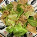 chaiko５'s cooksnap of when they made 春キャベツの豚バラ味噌炒め.