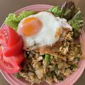 はずき's cooksnap of when they made 米化オートミールでガパオライス.