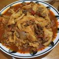chaiko５'s cooksnap of when they made 煮込み10分♪牛肉とキャベツのトマト煮.