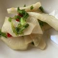 dollyj's cooksnap of when they made 大根大量消費！プロ直伝「無限大根ナムル」.