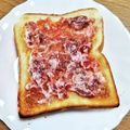 ＊なぁ＊'s cooksnap of when they made 朝食にランチに✿いちごジャムマヨトースト.