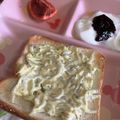 クック49L4Ho☆'s cooksnap of when they made ⭐︎旨すぎ注意！しらすトースト⭐︎.
