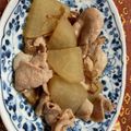 猫のミイヤ's cooksnap of when they made 豚ももと大根のピリ辛煮.
