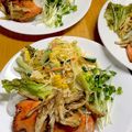 ルぴあ's cooksnap of when they made 鮭のムニエルときのこのバターソテー.