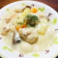 kinniko's cooksnap of when they made シチューにうずら卵☆.