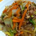 ちーまぐ's cooksnap of when they made 満腹★白菜と春雨のオイスターソース炒め煮.