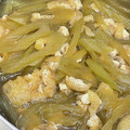 なみクック73's cooksnap of when they made ふきと油揚げのおかか煮♪.