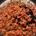 らくっきん's cooksnap of when they made おにぎりの具といえば！肉味噌.
