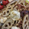 ささささ＆＊'s cooksnap of when they made 蓮根とささみの甘辛炒め.