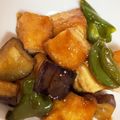 mint72's cooksnap of when they made 厚揚げ茄子ピーマンの甘辛照り焼き.