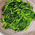 ちゃすたろう's cooksnap of when they made ほうれん草レンチンゆで.
