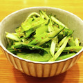 かなりんココりん's cooksnap of when they made 無塩レシピ♪小松菜ときゅうりの生姜和え.