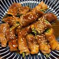 sAsAfuji's cooksnap of when they made ☆豆苗の豚肉巻き.