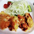 ☆★まなみん★☆'s cooksnap of when they made プリプリふわふわ！はんぺん海老まんじゅう.